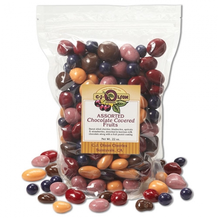 Chocolate Covered Fruits 22oz